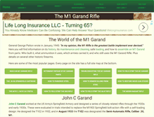 Tablet Screenshot of m1-garand-rifle.com